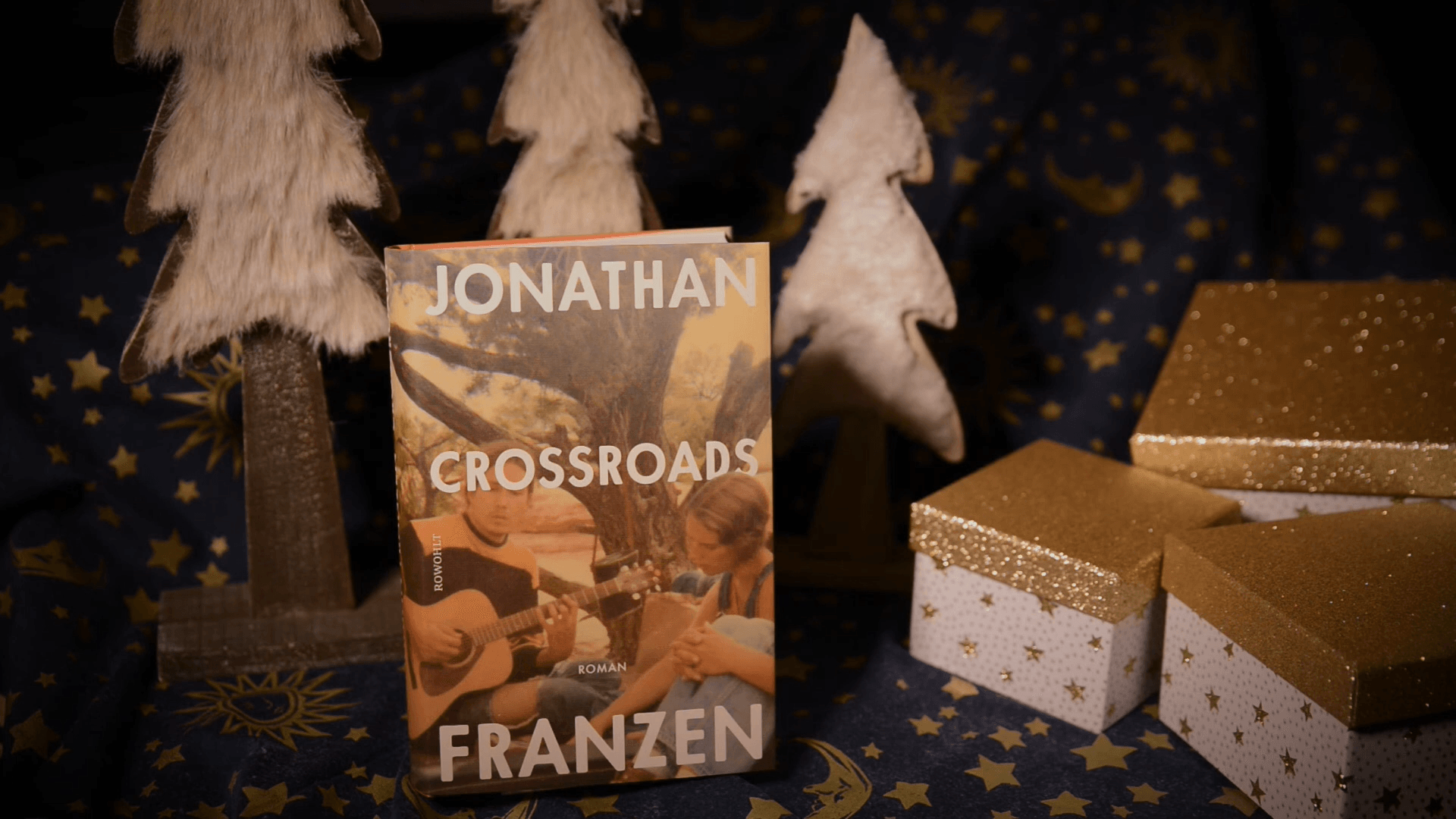 Präsentation des Buches Crossroads von Jonathan Franzen.